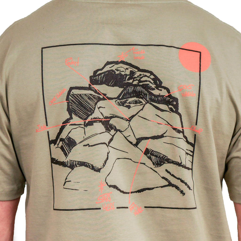 Harrow Tee - Green Hiking Shirt