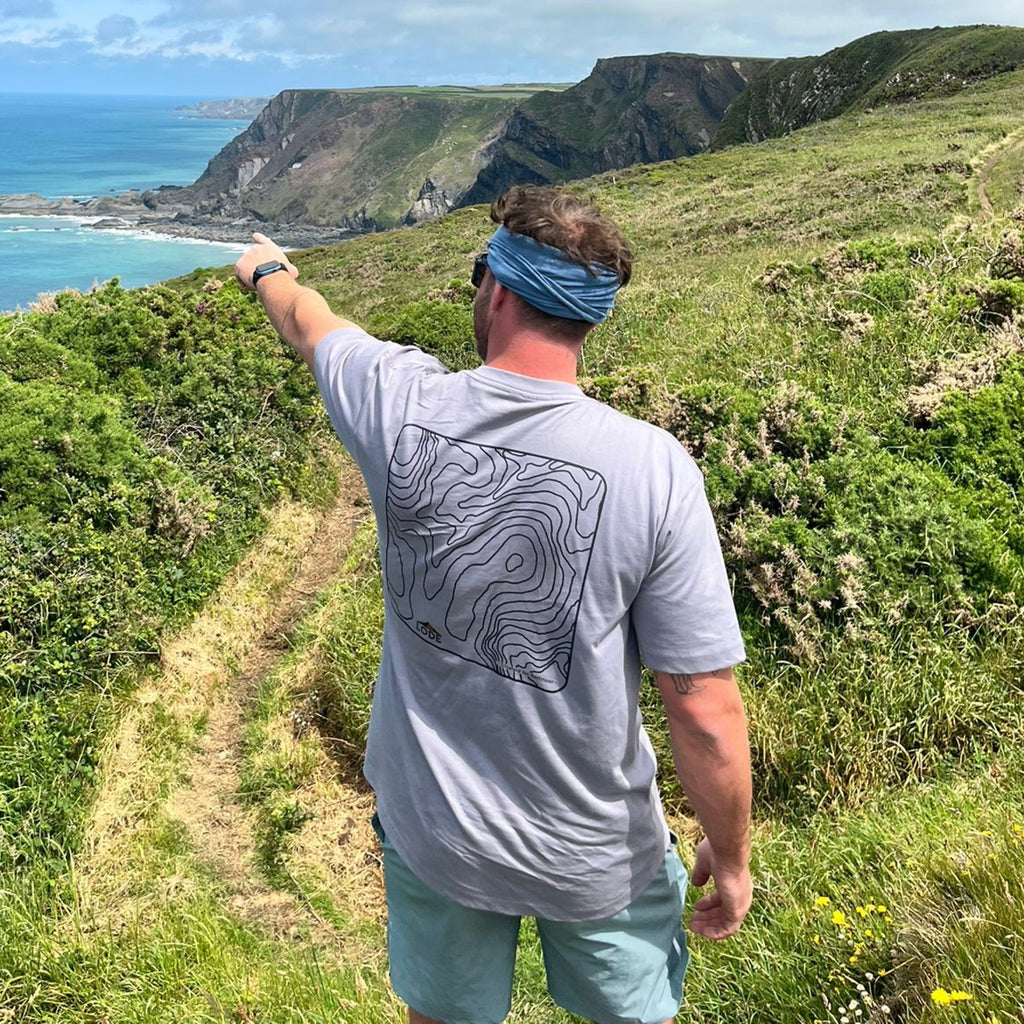 Granite Tee - Stone Grey Hiking Shirt
