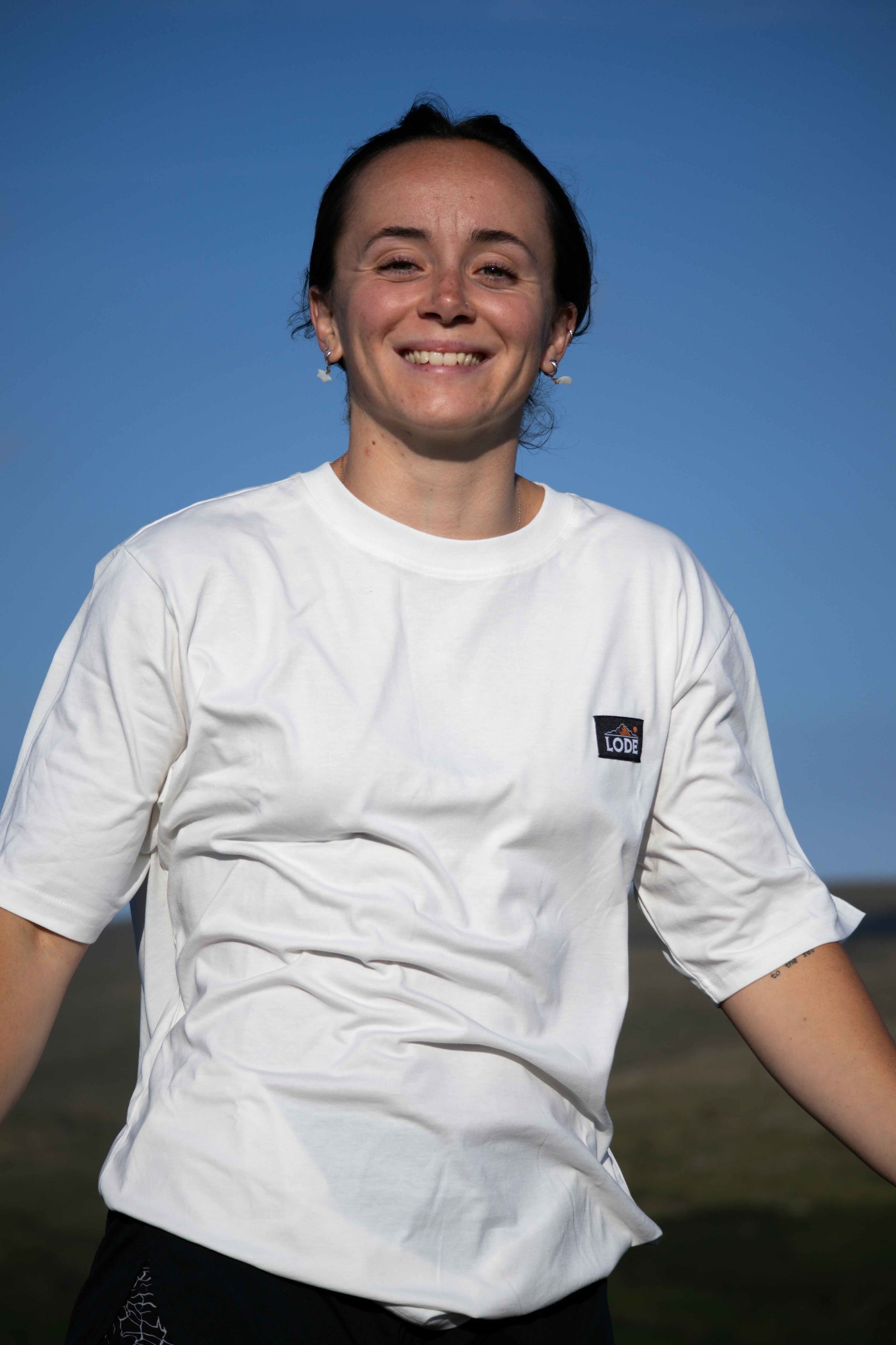 Drift Tee - White Hiking Shirt