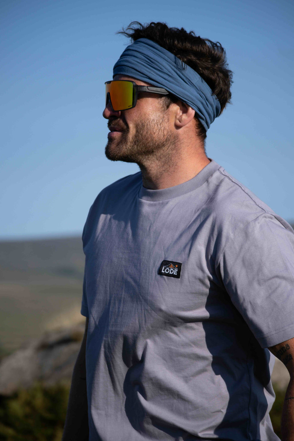 Granite Tee - Stone Grey Hiking Shirt