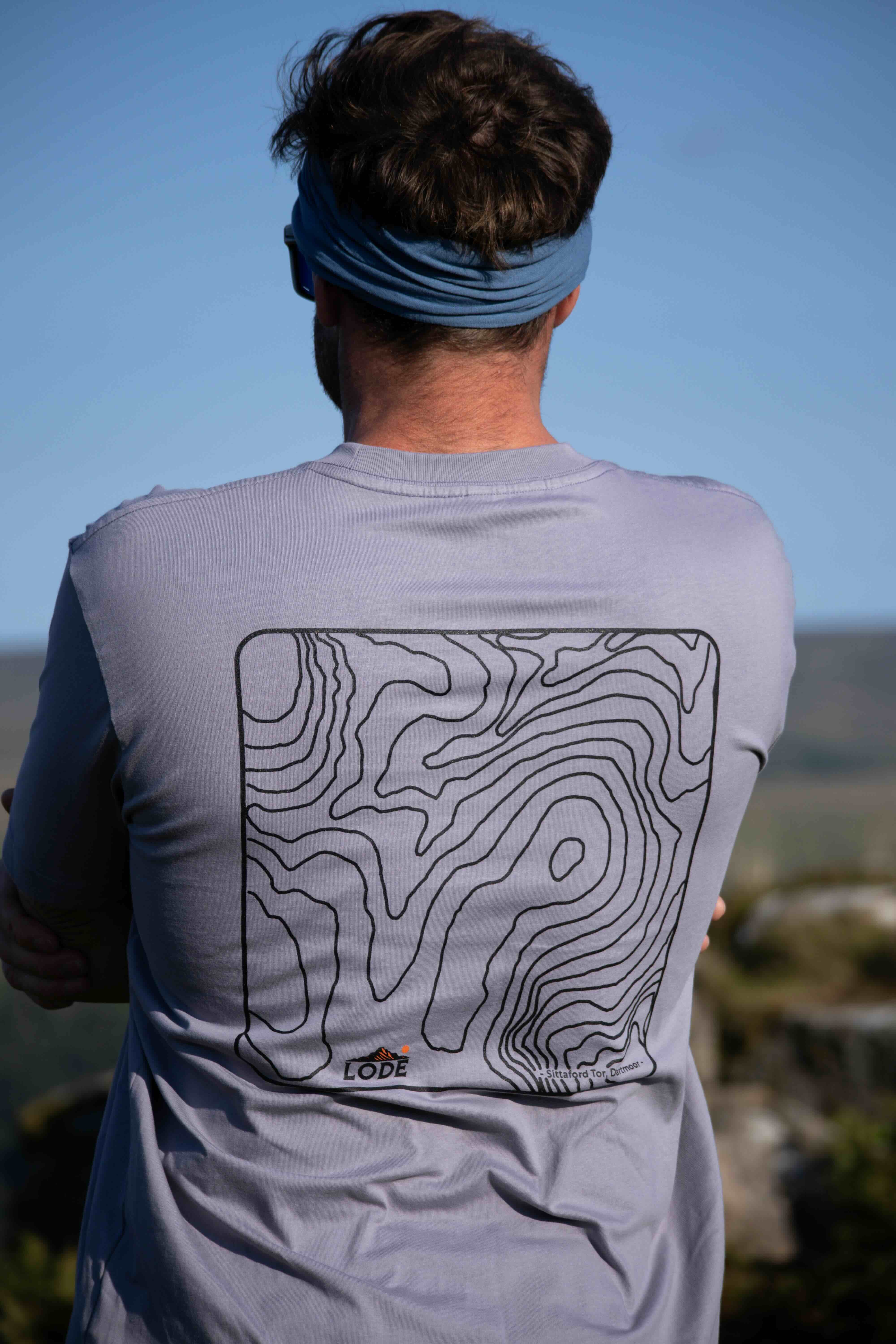 トップス STONE  tee Granite Tee Stone Rose | Heavyweight Climbing T-Shirt – LODE