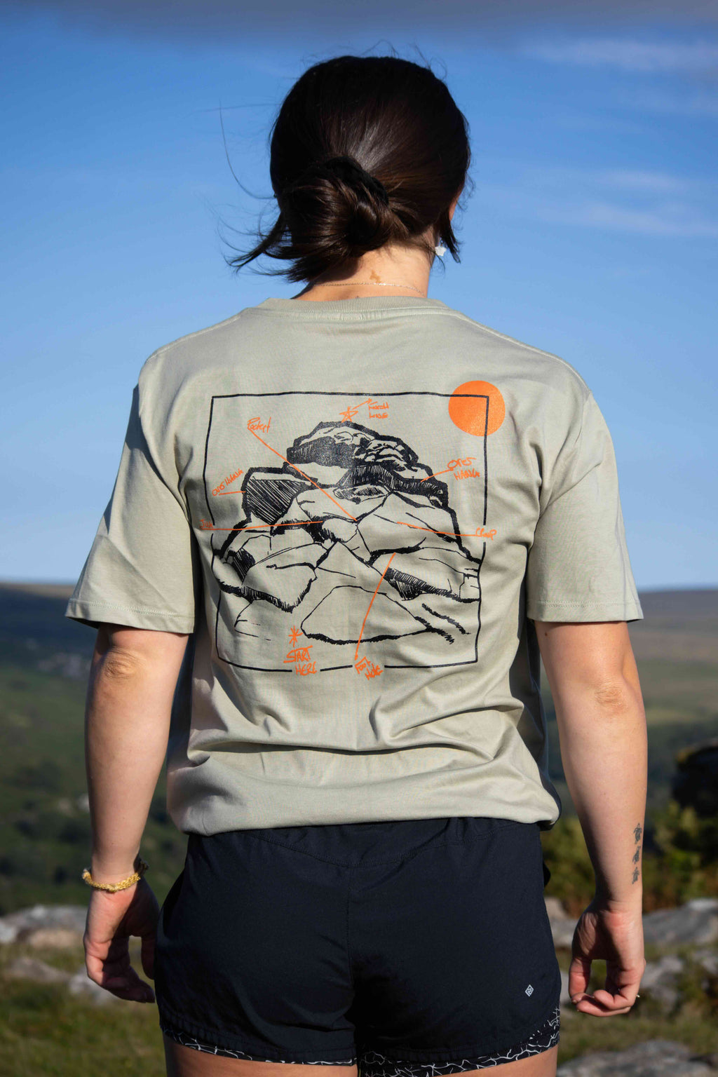 Harrow Tee - Green Hiking Shirt