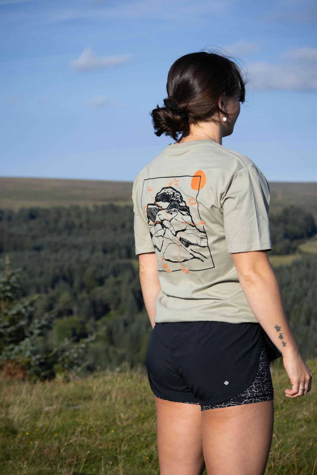 Harrow Tee - Green Hiking Shirt