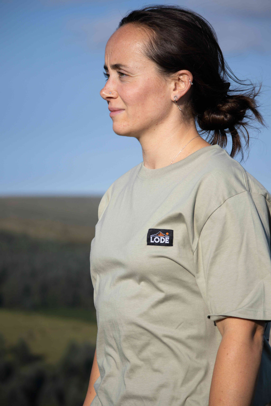 Harrow Tee - Green Hiking Shirt