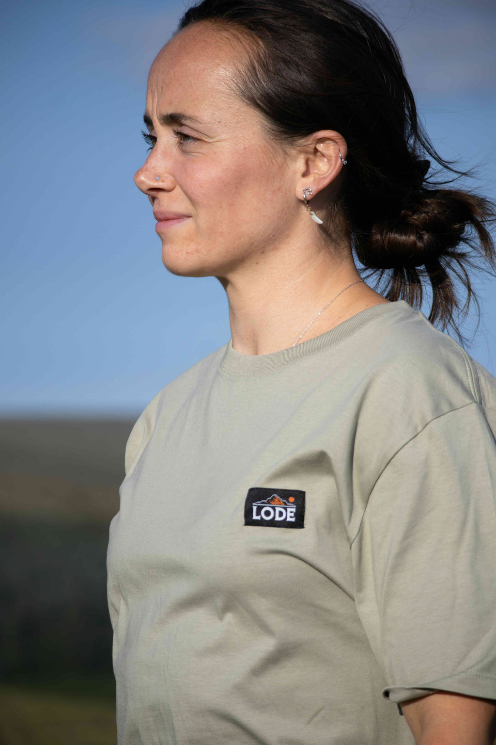 Harrow Tee - Green Hiking Shirt