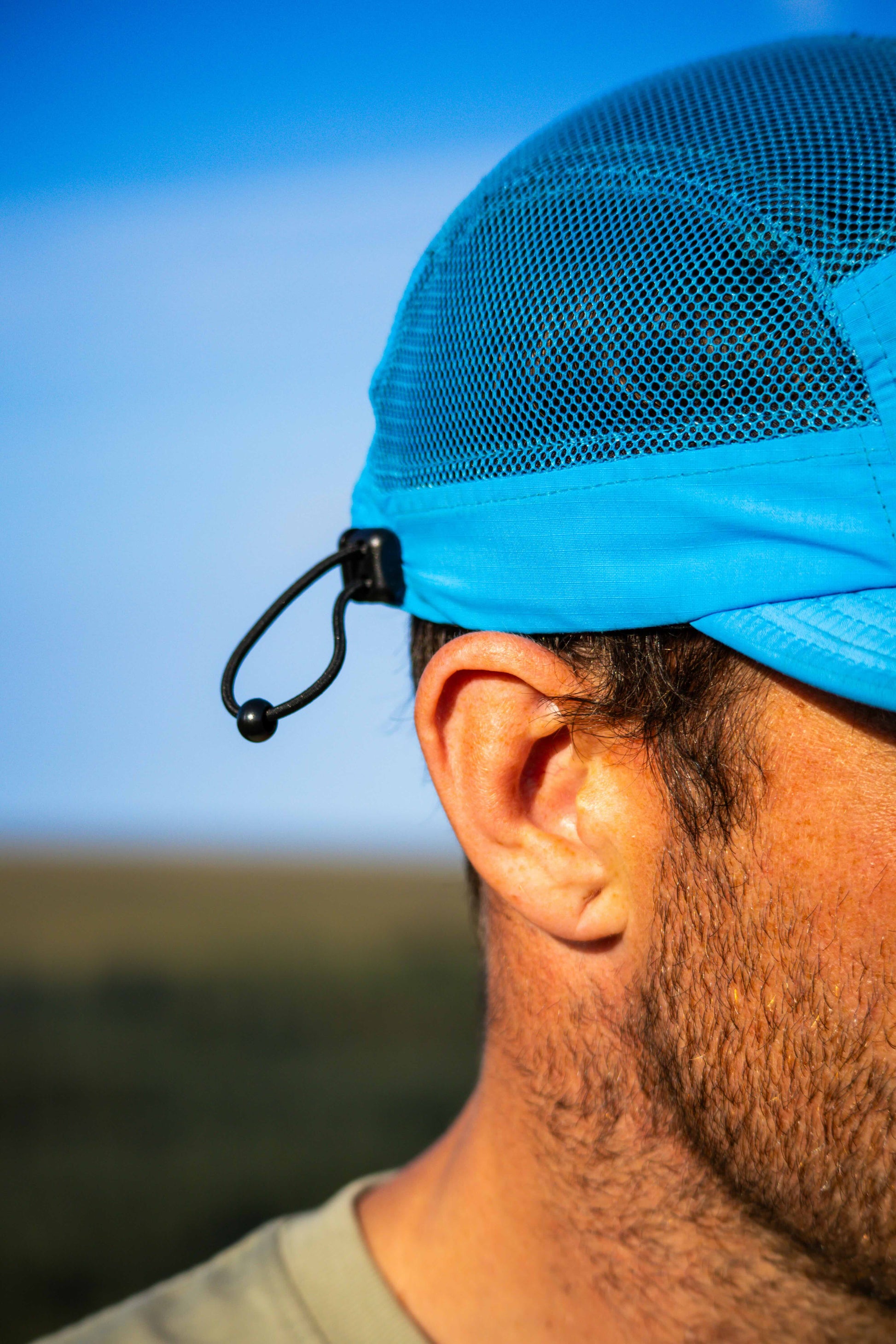 Blue Vellum Cap